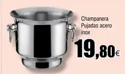 Cash FROIZ Champanera Pujadas acero inox oferta