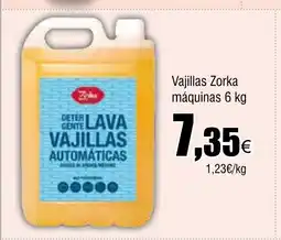 Cash FROIZ Vajillas Zorka máquinas oferta