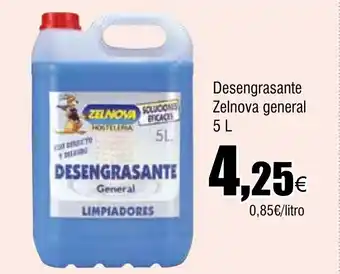 Cash FROIZ Desengrasante Zelnova general oferta