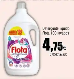 Cash FROIZ Detergente líquido Flota 100 lavados oferta