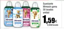 Cash FROIZ Suavizante Mimosín gama 56 lavados unidad oferta