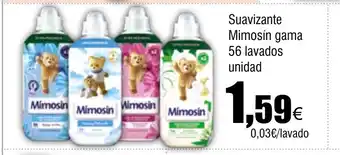 Cash FROIZ Suavizante Mimosín gama 56 lavados unidad oferta