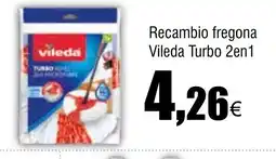 Cash FROIZ Recambio fregona Vileda Turbo 2en1 oferta
