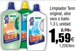 Cash FROIZ Limpiador Tenn original, aloe vera o baño oferta
