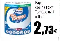 Cash FROIZ Papel cocina Foxy Tornado azul rollo u oferta