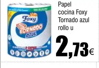 Cash FROIZ Papel cocina Foxy Tornado azul rollo u oferta