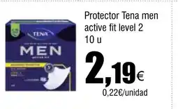 Cash FROIZ Protector Tena men active fit level 2 oferta