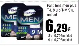 Cash FROIZ Pant Tena men plus oferta