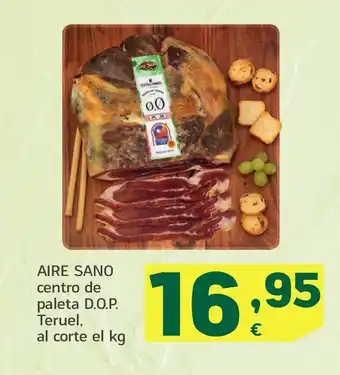 HiperDino AIRE SANO centro de paleta D.O.P. Teruel, oferta