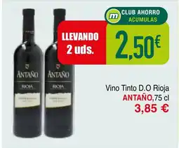 Minymas ANTAÑO Vino Tinto D.O Rioja oferta