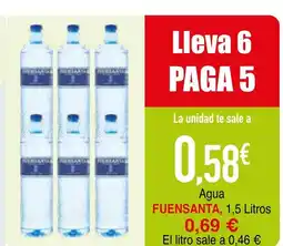 Minymas FUENSANTA Agua oferta