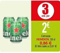 Minymas HEINEKEN Cerveza oferta