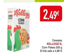 Minymas KELLOGG'S Cereales oferta