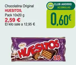 Minymas HUESITOS Chocolatina Original oferta