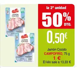 Minymas CAMPOFRÍO Jamón Cocido oferta