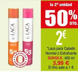Minymas SUNSILK Laca para Cabello Normal o Extrafuerte oferta