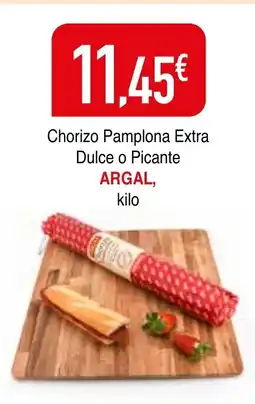 Minymas Chorizo ARGAL Pamplona Extra Dulce o Picante oferta