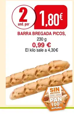 Minymas Barra bregada picos oferta