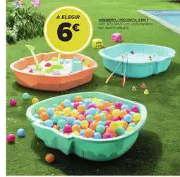 GiFi Arenero/piscinita 3 en 1 oferta
