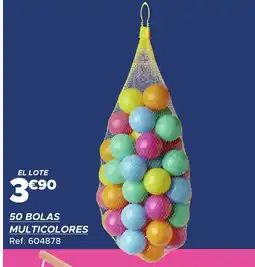 GiFi 50 bolas multicolores oferta
