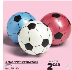 GiFi 3 balones pequeños oferta