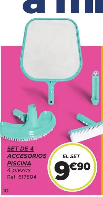 GiFi Set de 4 accesorios piscina oferta