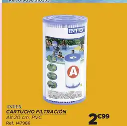 GiFi INTEX Cartucho filtración oferta