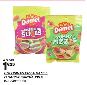 GiFi Golosinas pizza damel o sabor sandía oferta