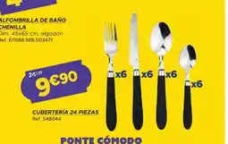 GiFi Cubertería 24 piezas oferta