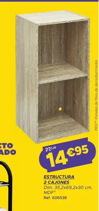 GiFi Estructura 2 cajones oferta