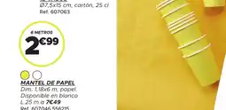 GiFi Mantel de papel oferta