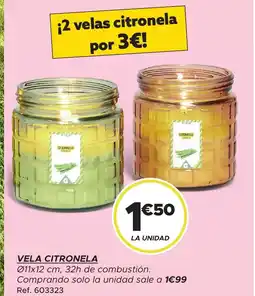 GiFi Vela citronela oferta