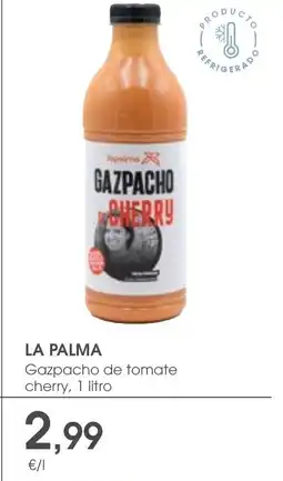 Supermercados Plaza LA PALMA Gazpacho de tomate cherry oferta
