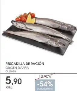 Supermercados Plaza Pescadilla de ración oferta