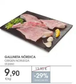 Supermercados Plaza Gallineta nórdica oferta