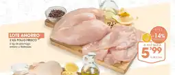 Supermercados Plaza Pollo fresco oferta