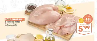 Supermercados Plaza Pollo fresco oferta
