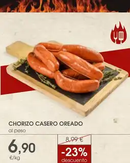Supermercados Plaza Chorizo casero oreado oferta