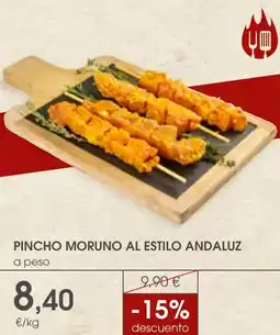 Supermercados Plaza Pincho moruno al estilo andaluz oferta