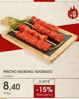 Supermercados Plaza Pincho moruno adobado oferta