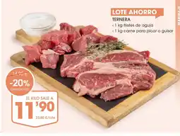 Supermercados Plaza TERNERA oferta