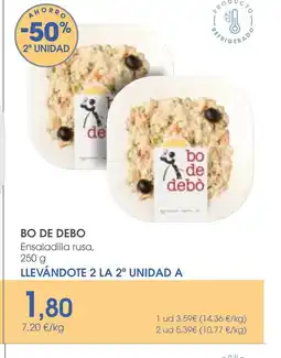 Supermercados Plaza BO DE DEBO Ensaladilla rusa oferta