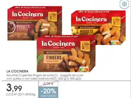 Supermercados Plaza LA COCINERA Recetas Crujientes fingers de pollo oferta