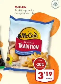 Supermercados Plaza MCCAIN Tradition patatas congeladas oferta