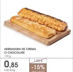 Supermercados Plaza Herradura de crema o chocolate oferta