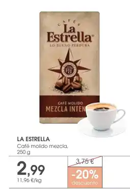 Supermercados Plaza LA ESTRELLA Café molido mezcla oferta