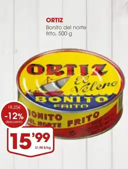 Supermercados Plaza ORTIZ Bonito del norte frito oferta