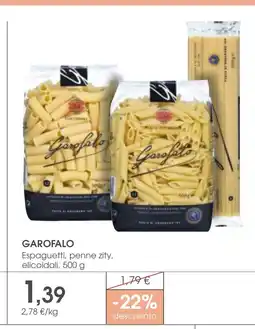 Supermercados Plaza GAROFALO Espaguetti, penne zity, elicoidali oferta