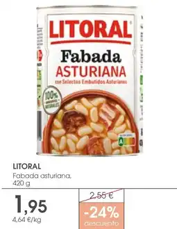 Supermercados Plaza LITORAL Fabada asturiana oferta