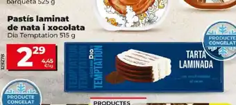 Maxi Dia Pastís laminat de nata i xocolata oferta